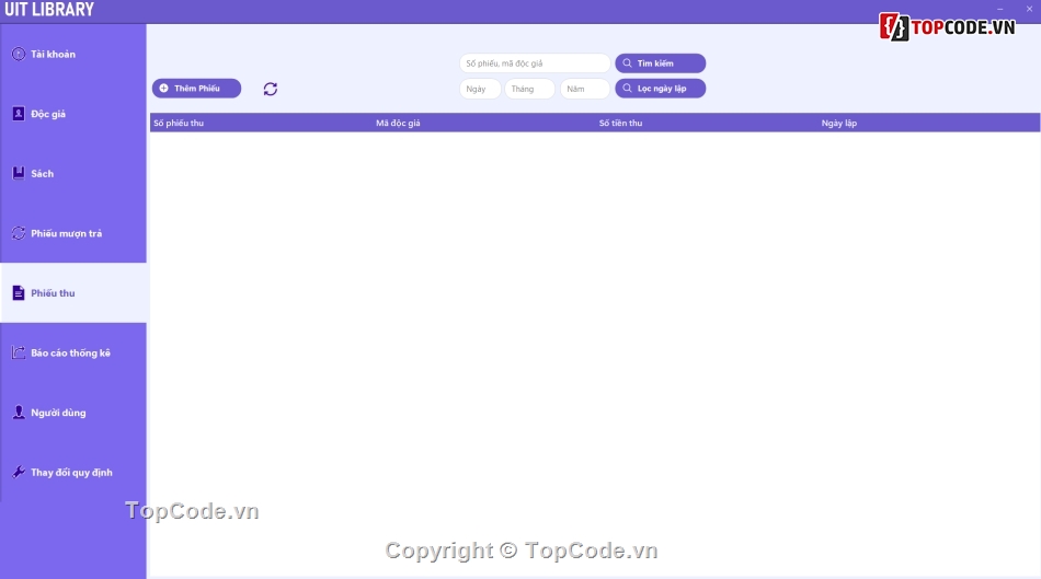 Đồ án,mượn trả sách,3 lớp,quản lý mượn trả sách 3 lớp